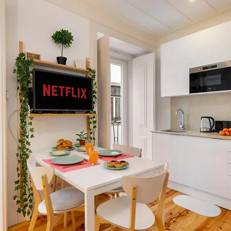 Whome Intendente Modern 1-Bed W/ Lift & Ac In Top Notch Location Lisbon Exterior photo
